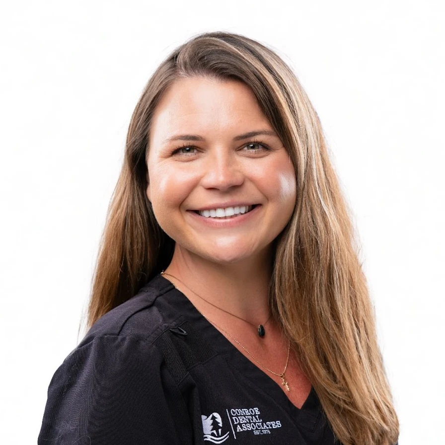 Jordan - Hygiene Coordinator at Conroe Dental Associates. Assisting you with your dental hygiene scheduling needs.