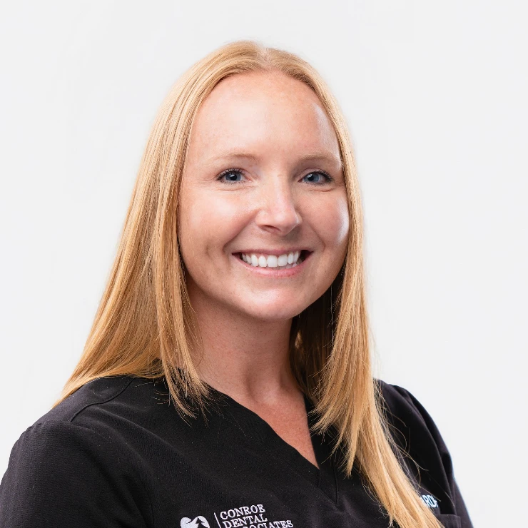 Lisa - Registered Dental Hygienist at Conroe Dental Associates. Dedicated to maintaining your oral health and bright smile.