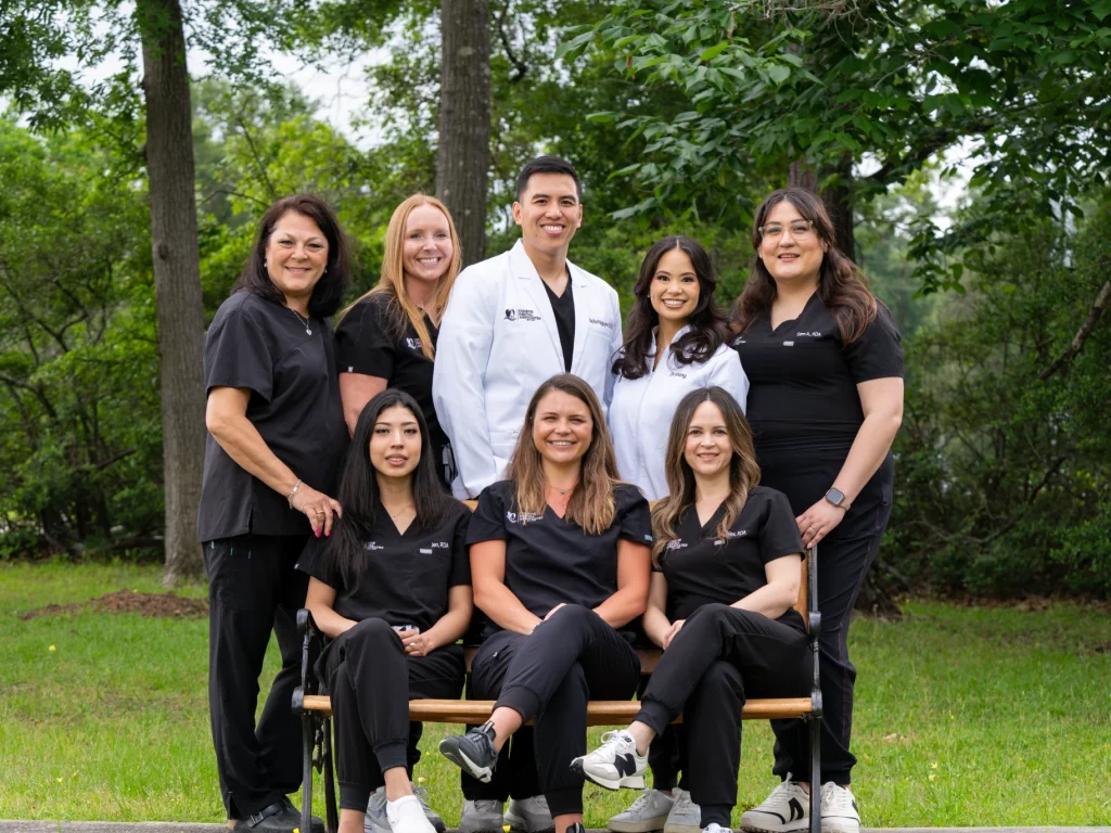 Dr. Nguyen, Dr. Khong, and the dedicated dental team | Conroe Dental Associates | Conroe, TX